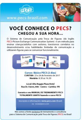 Curso básico de PECS em Curitiba